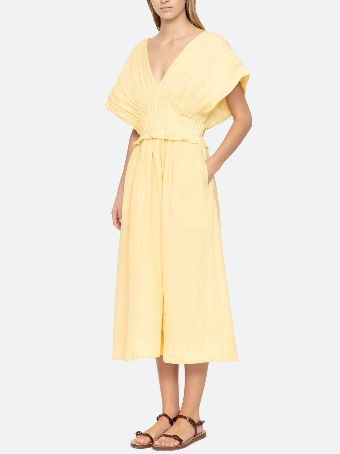 Vestido midi oversize
