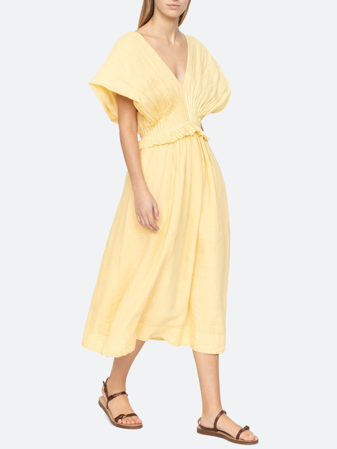 Vestido midi oversize
