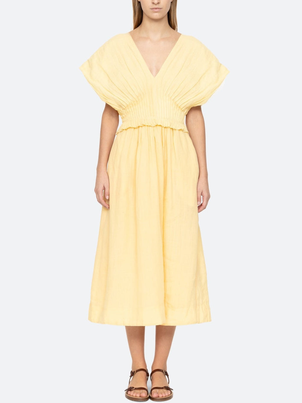 Vestido midi oversize