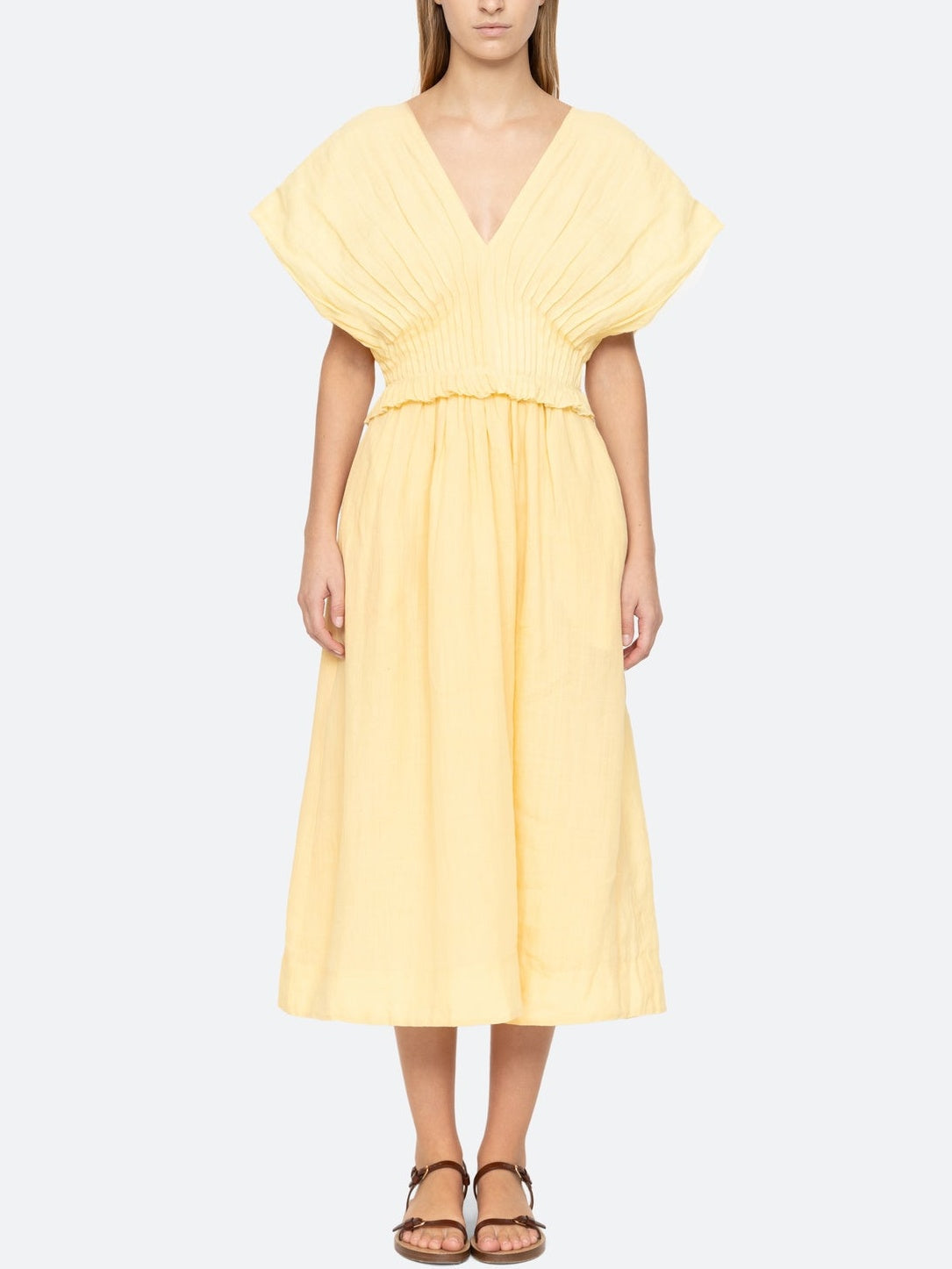 Vestido midi oversize