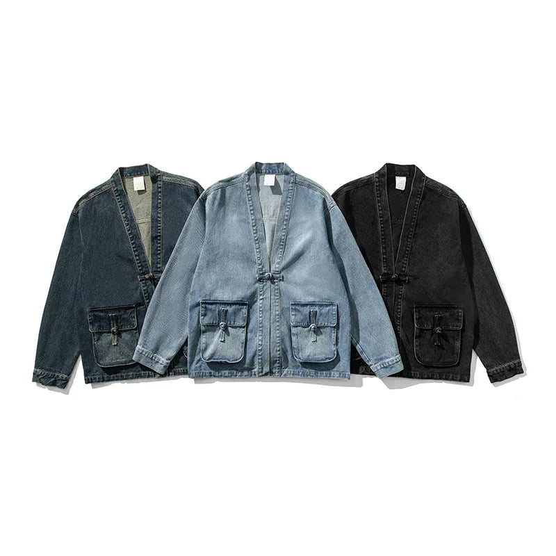 Kimono vintage de denim