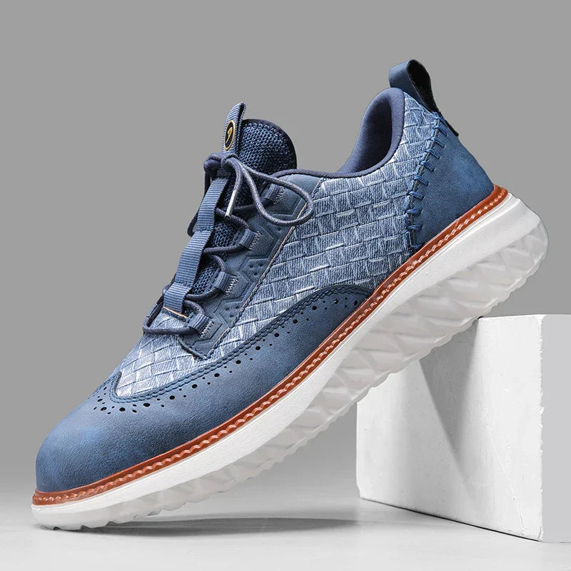 Zapatillas de piel Drake Burnished