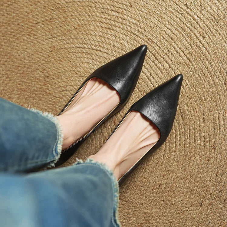 Zapatos de tacón de piel Hartley