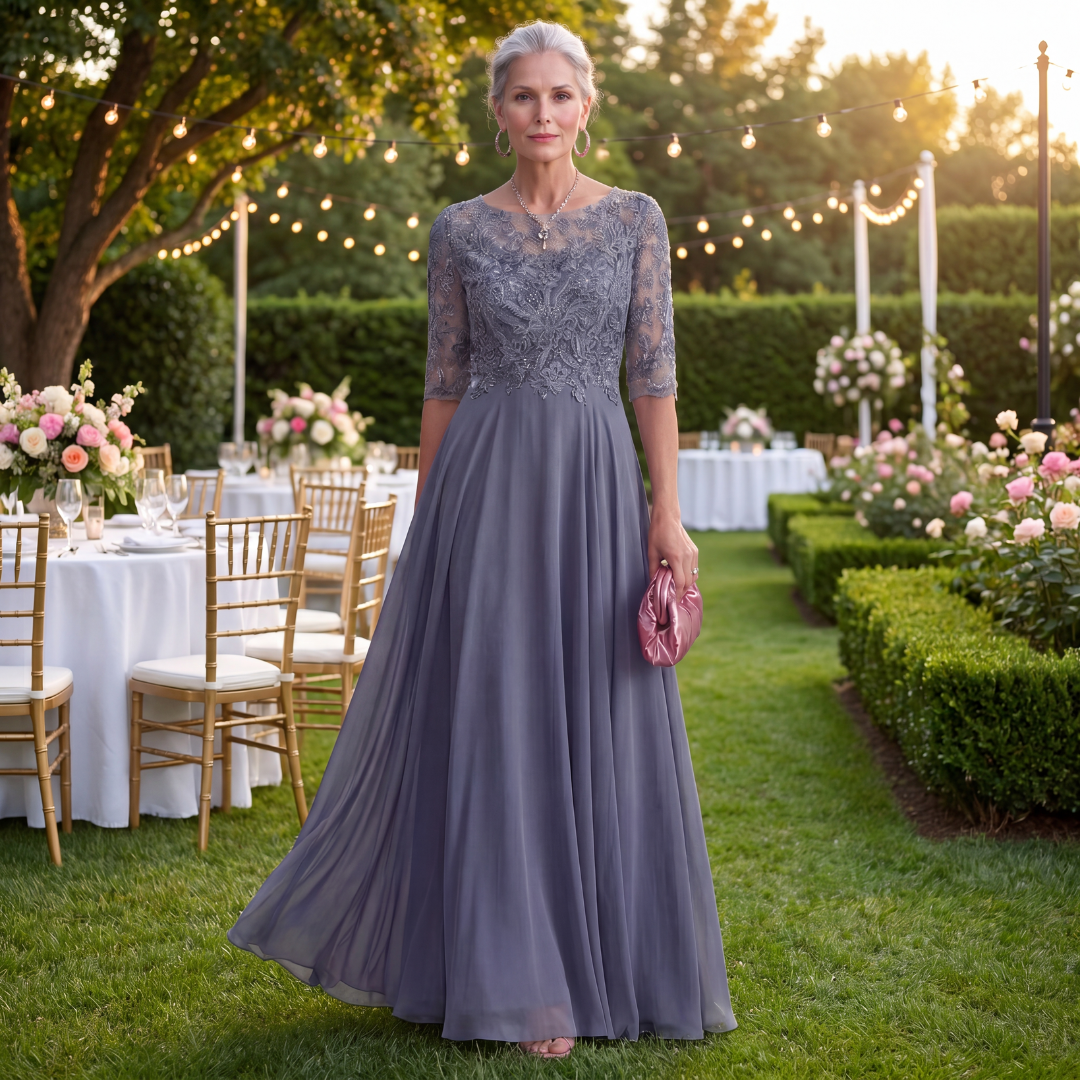 Vestido midi Arlo Flowing