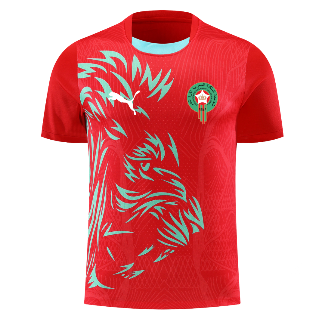 Morocco Lion Red