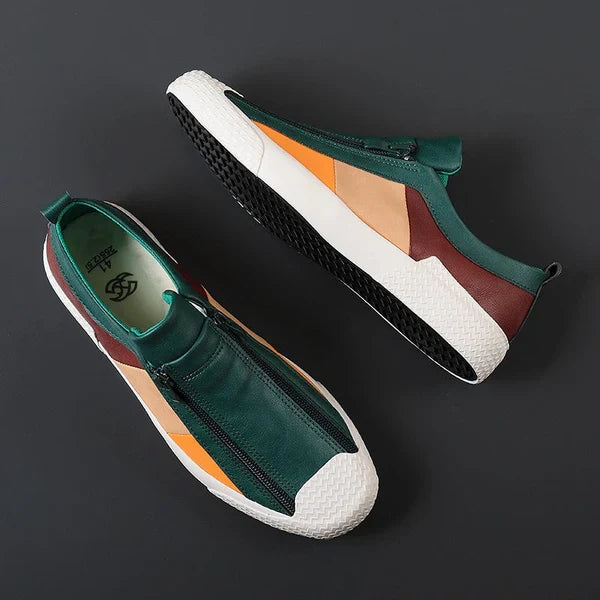 Zapatillas de piel Felix