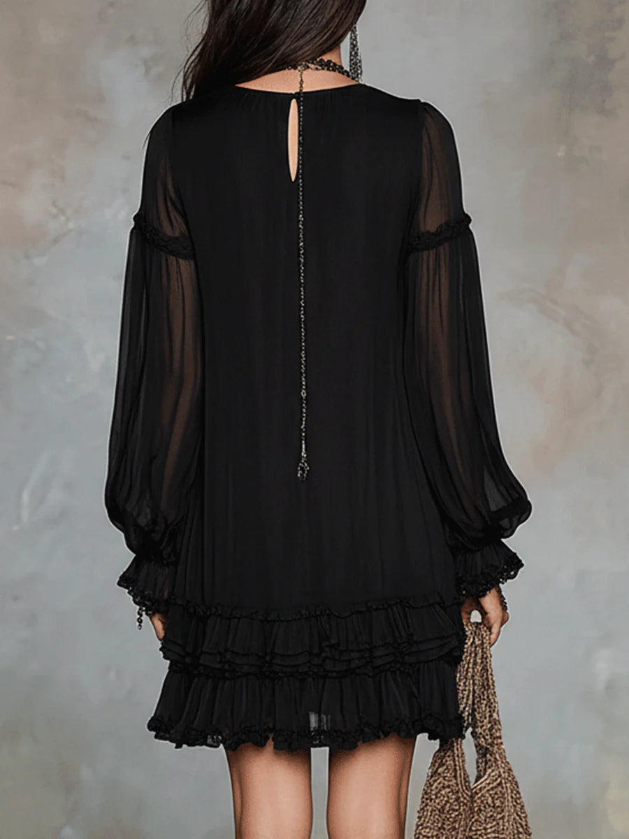 Vestido corto Elodie Flowing