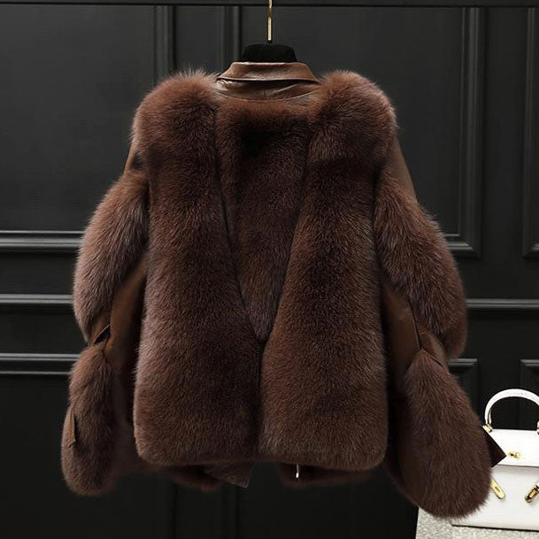 Chaqueta de pelo sintético Harlow Faux