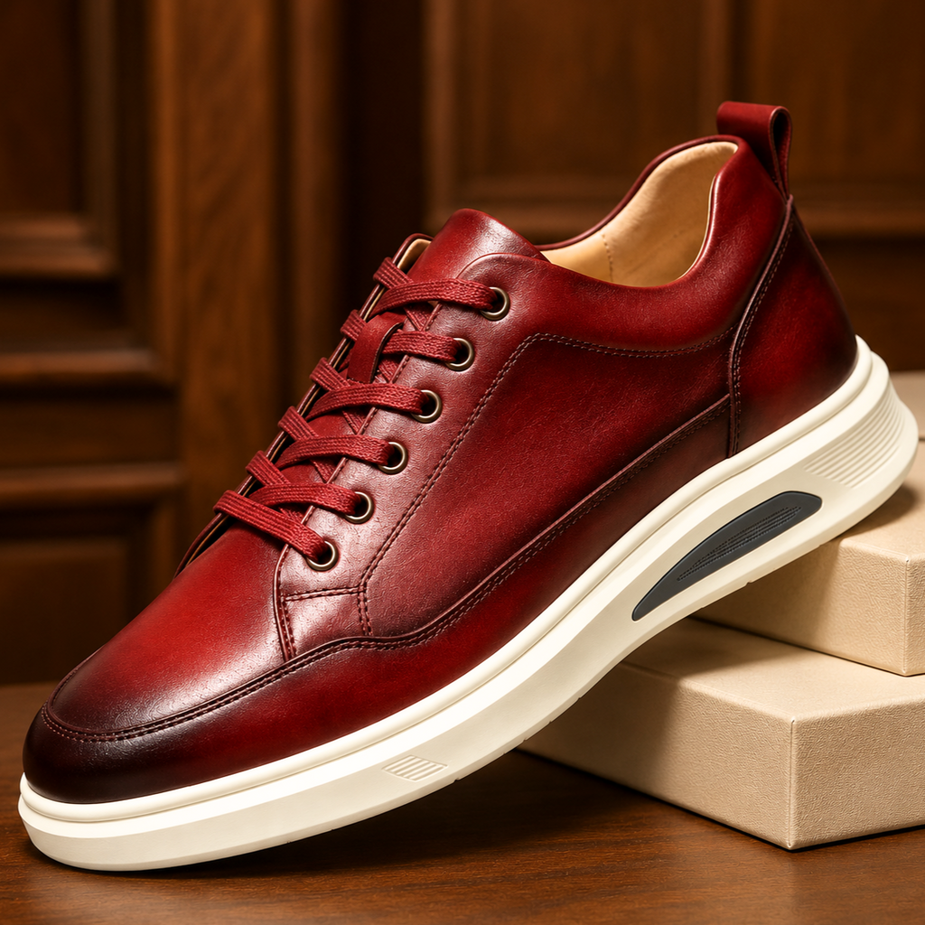 Zapatillas hecho a mano de piel Sawyer