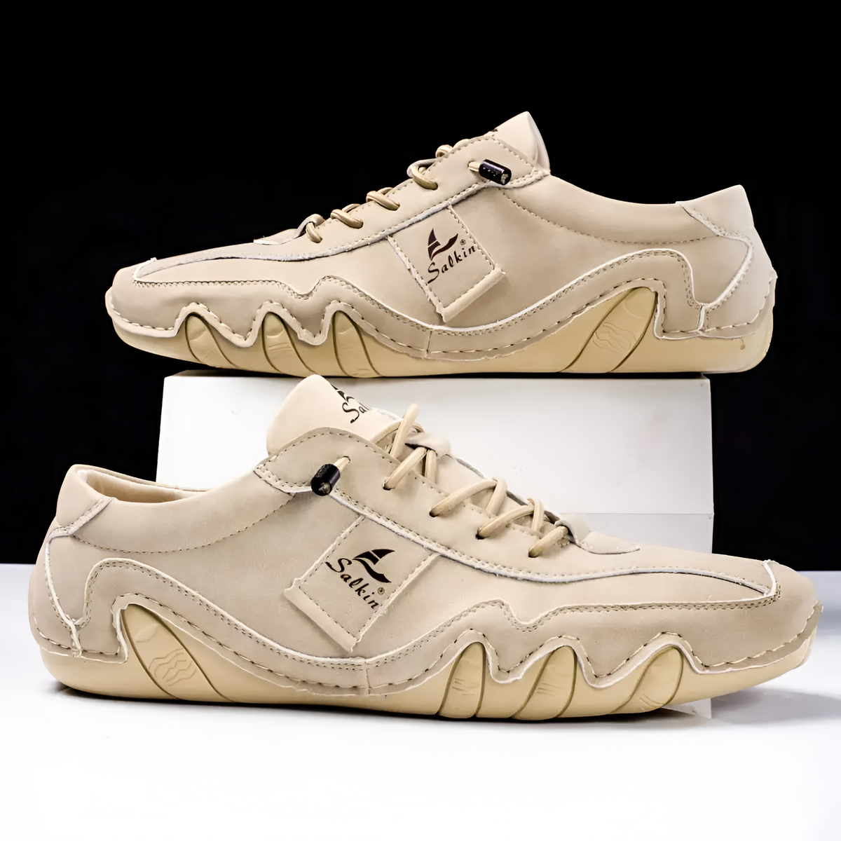 Zapatillas de piel Halden