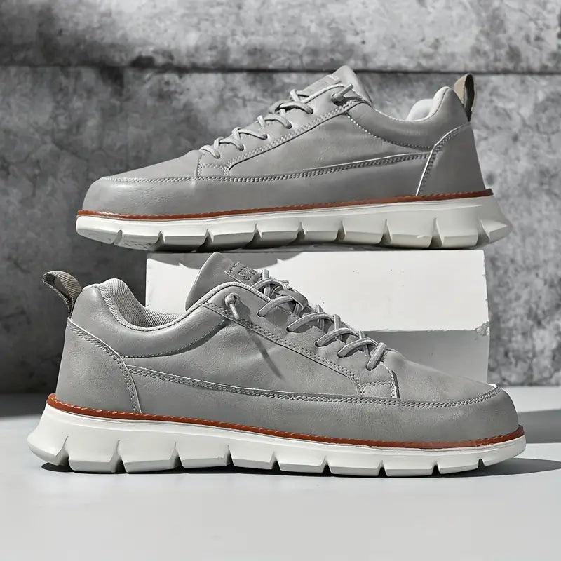 Zapatillas de piel Leo Crafted