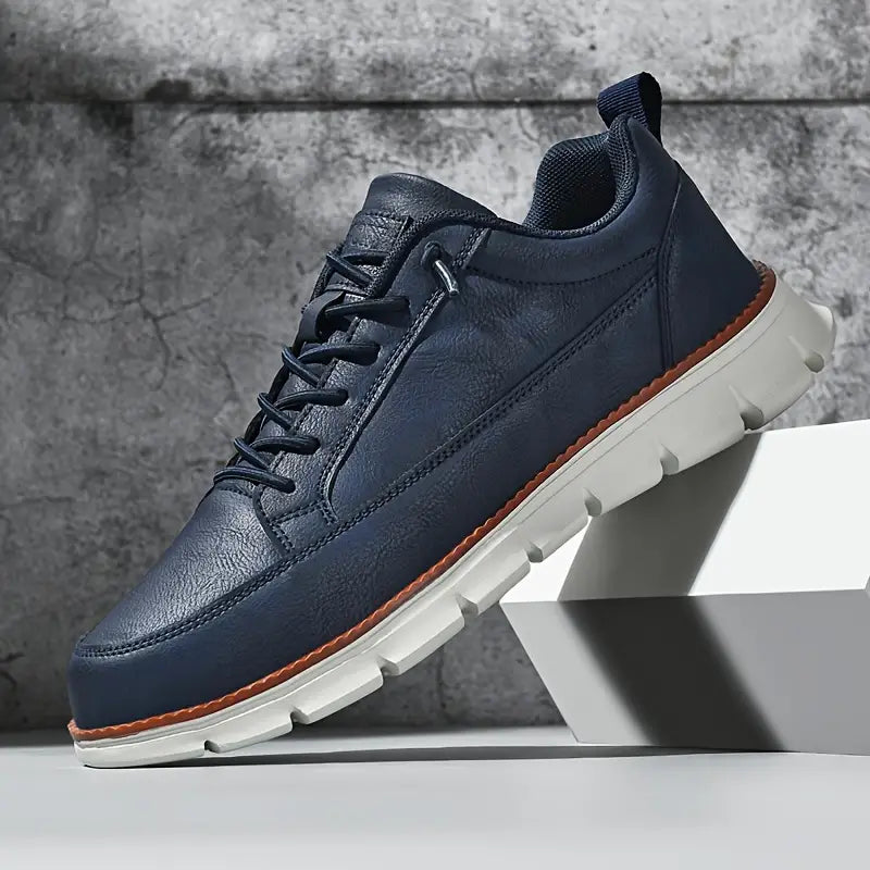 Zapatillas de piel Leo Crafted