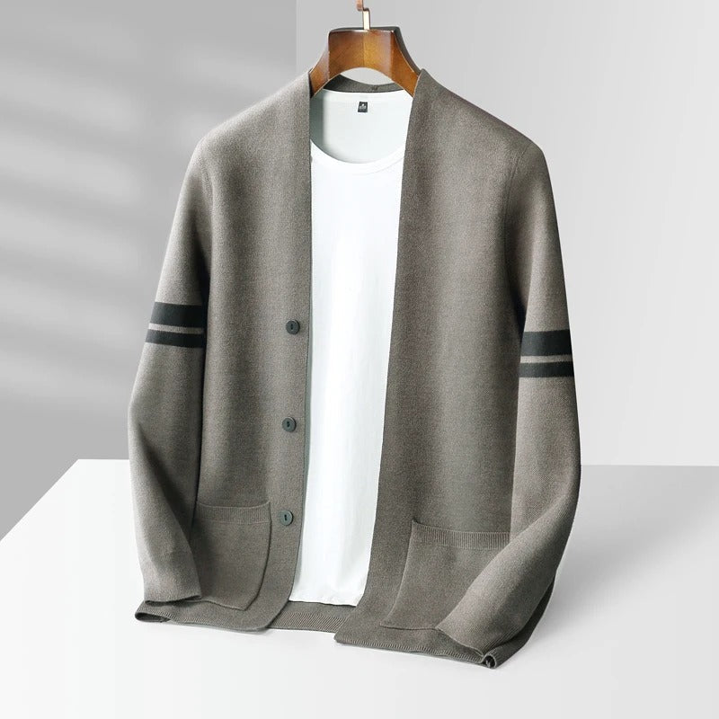 Cárdigan de punto Finn Fine-knit