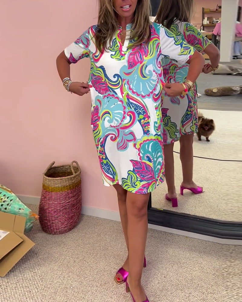 Vestido estampado Aria