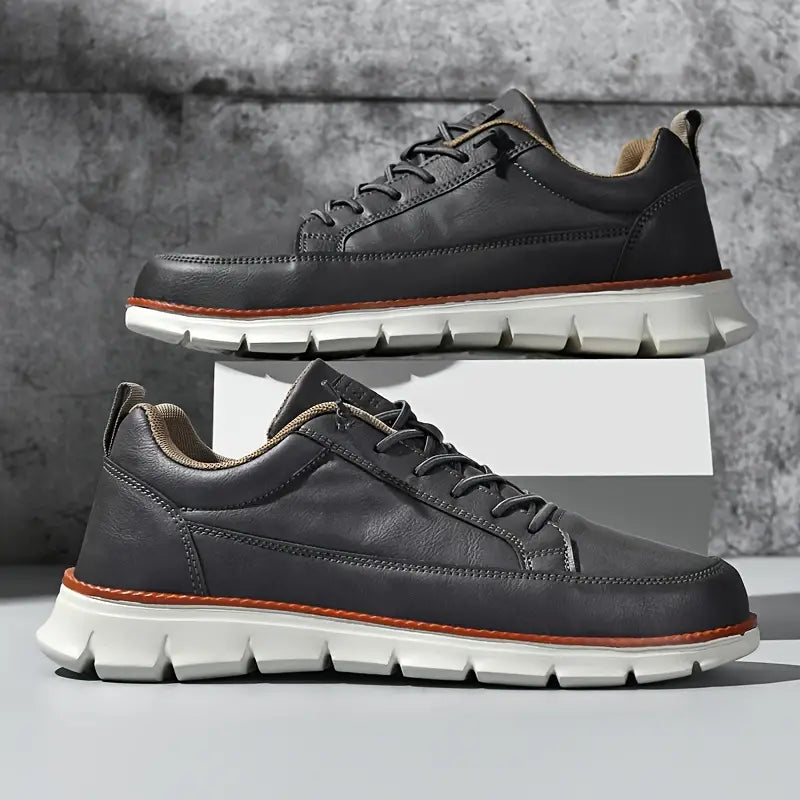 Zapatillas de piel Leo Crafted