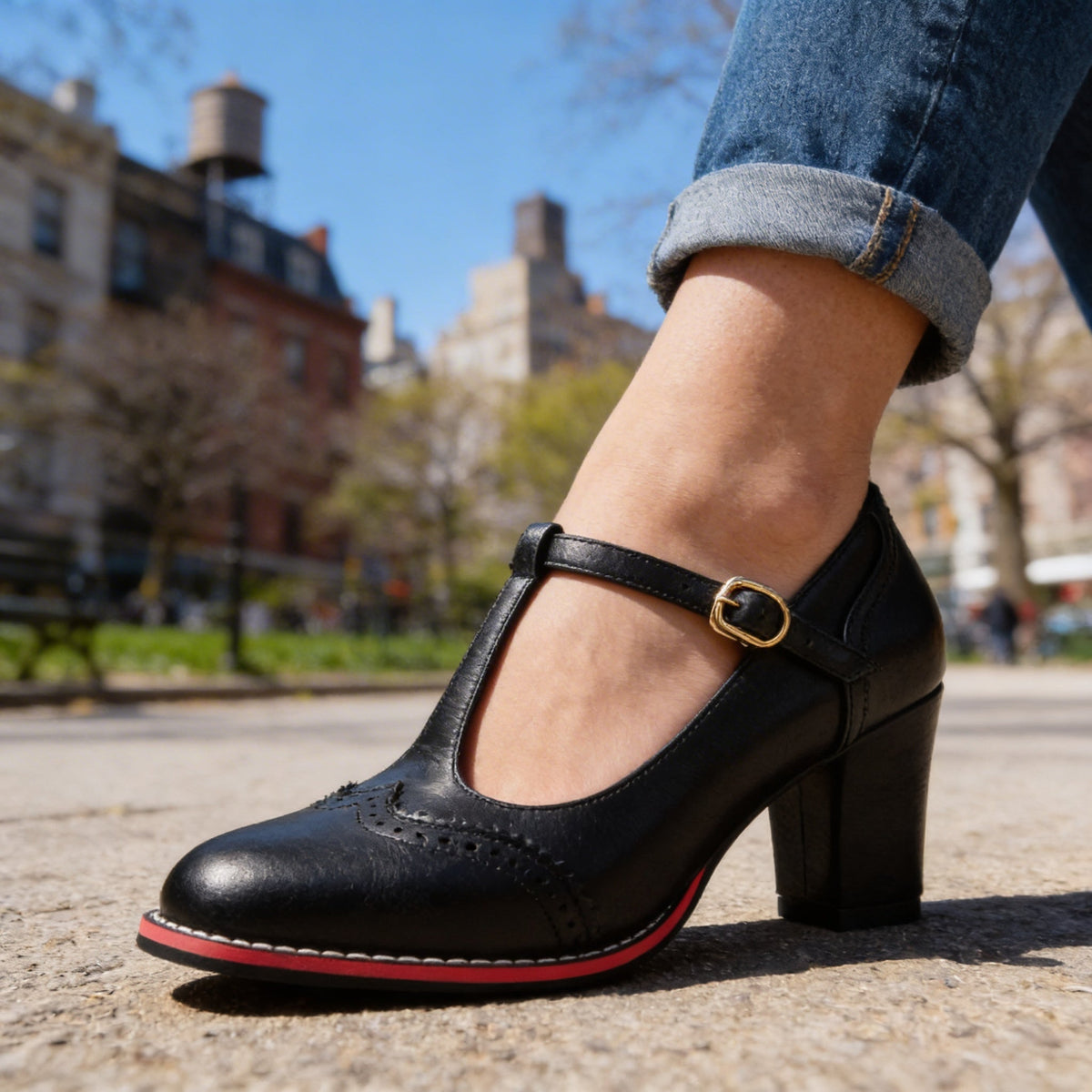 Zapatos brogue Sage