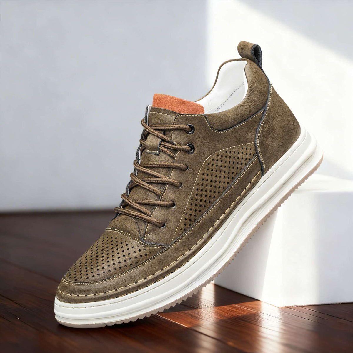 Zapatillas de piel Rex Breeze