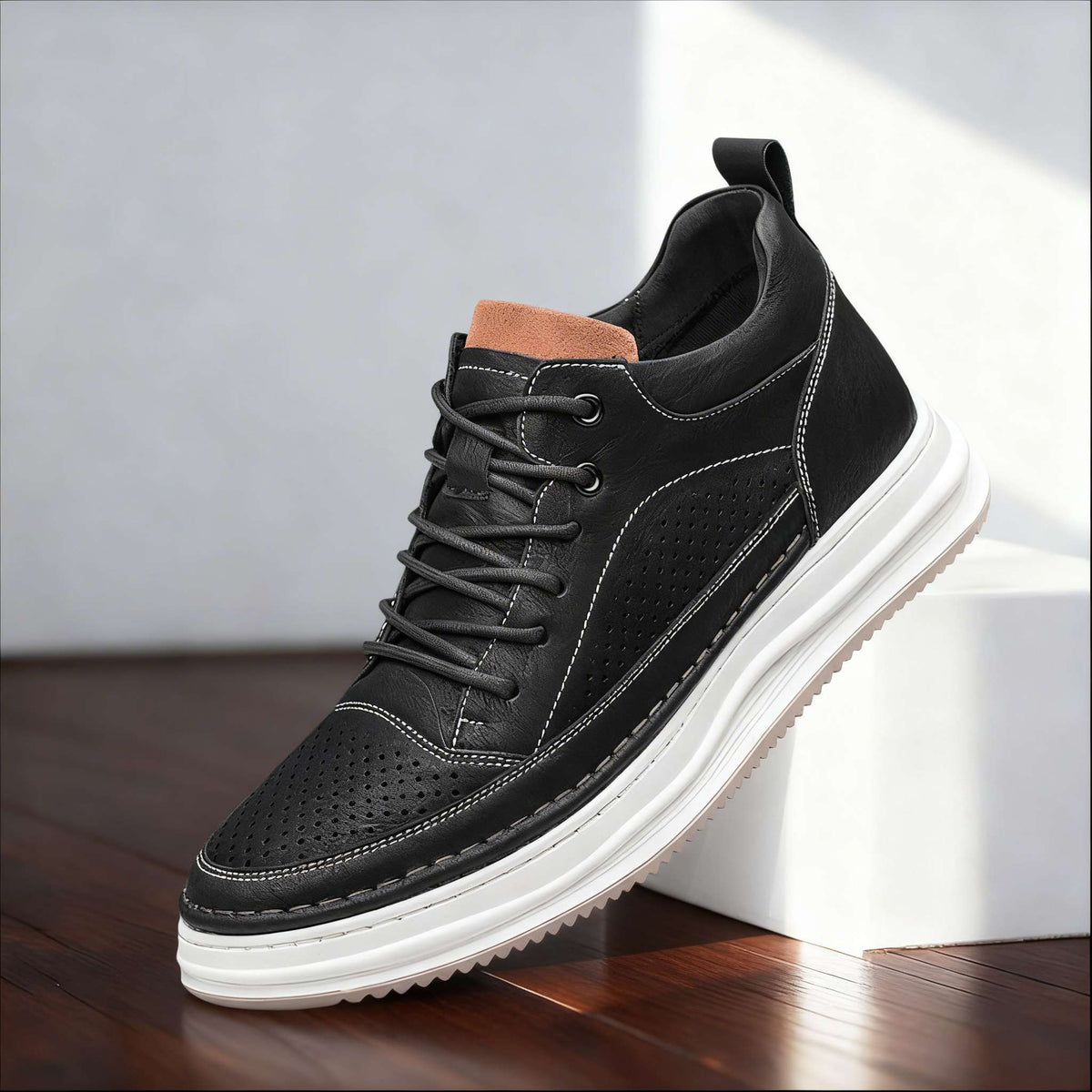 Zapatillas de piel Rex Breeze