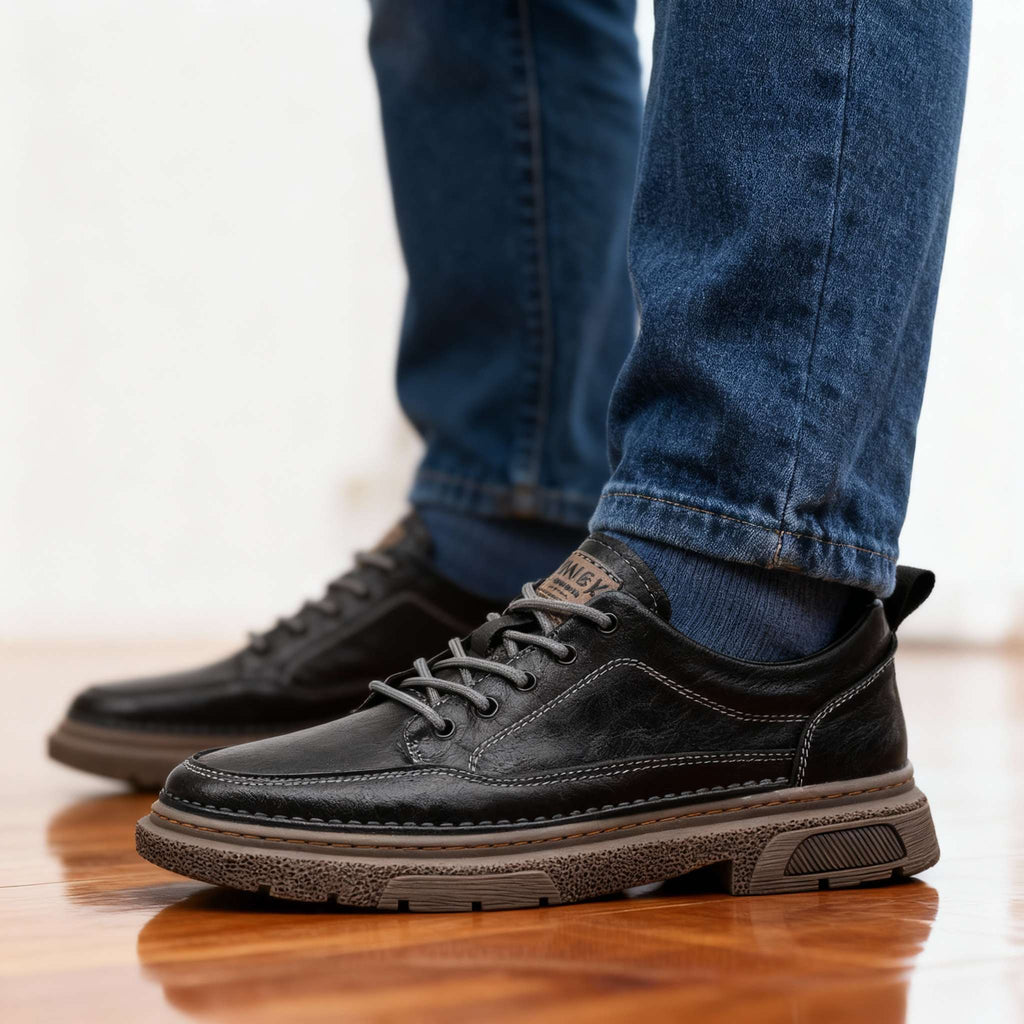 Zapatillas de piel Brendan