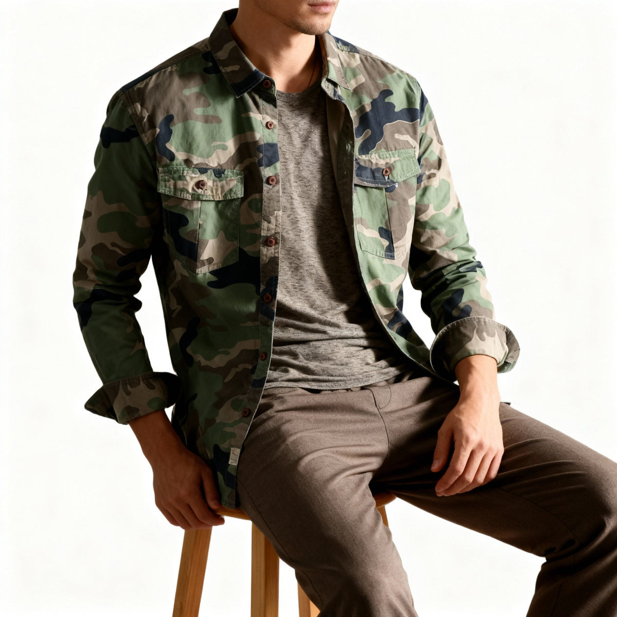 Chaqueta de camuflaje Kellan