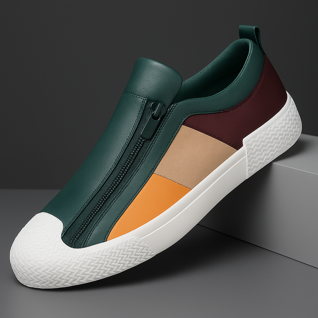 Zapatillas de piel Felix