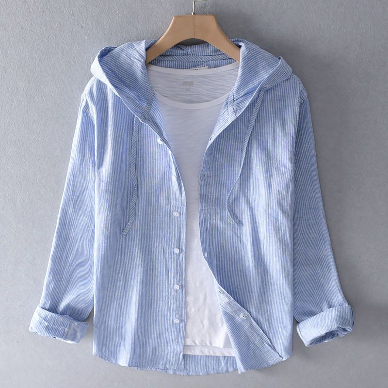 Sudadera con capucha de lino Nova