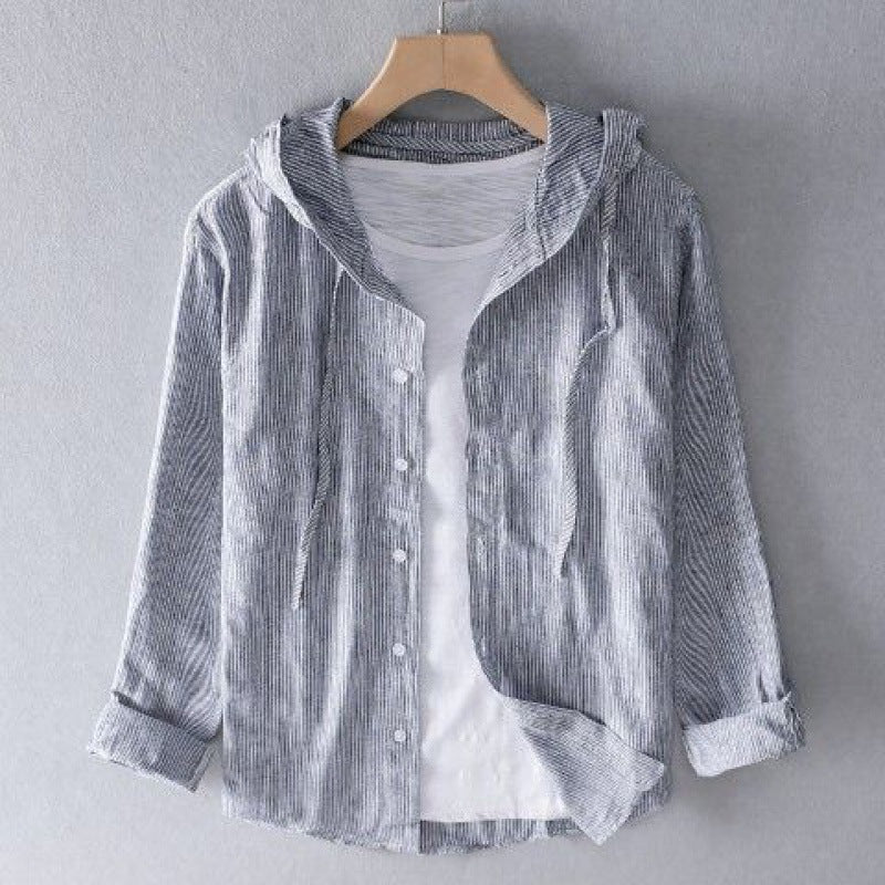 Sudadera con capucha de lino Nova