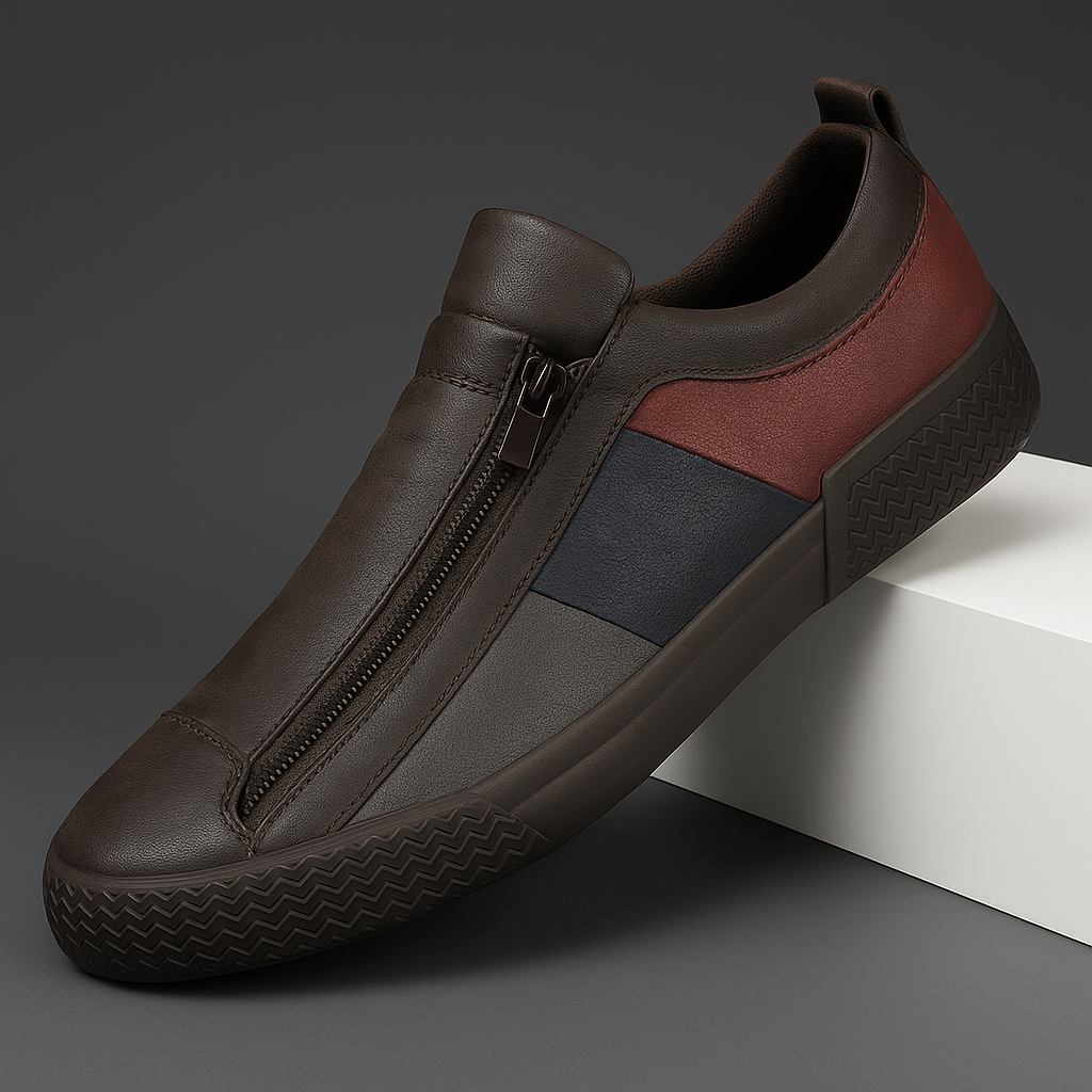 Zapatillas de piel Felix