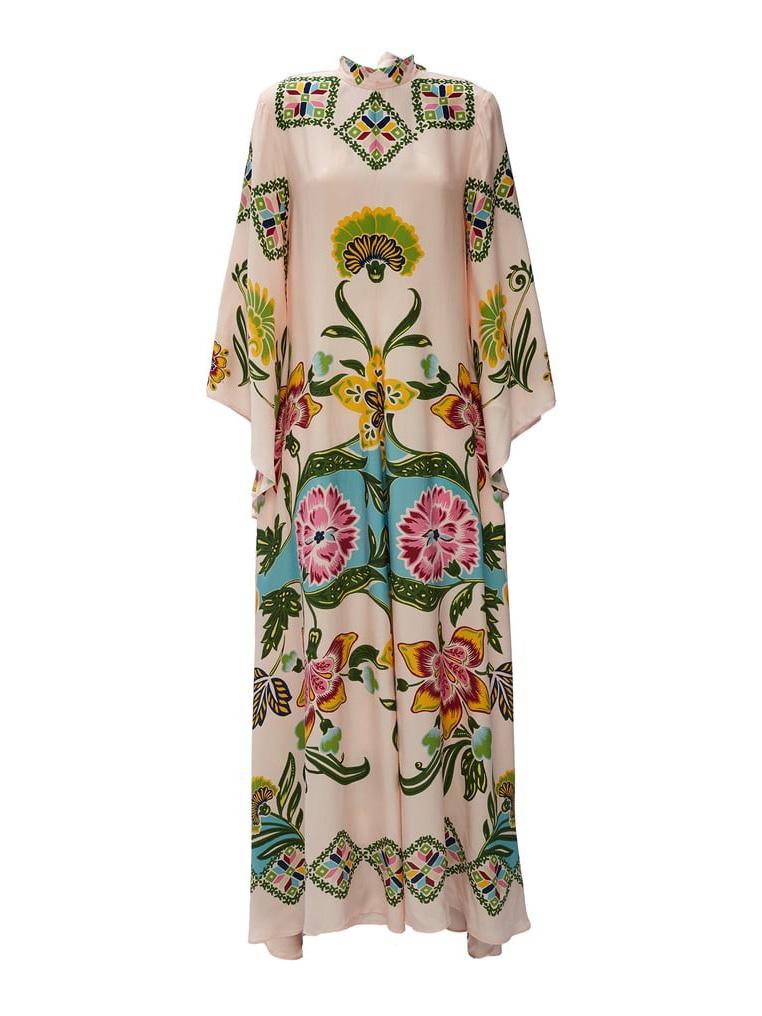Vestido largo estampado de flores Exquisite Sunshine