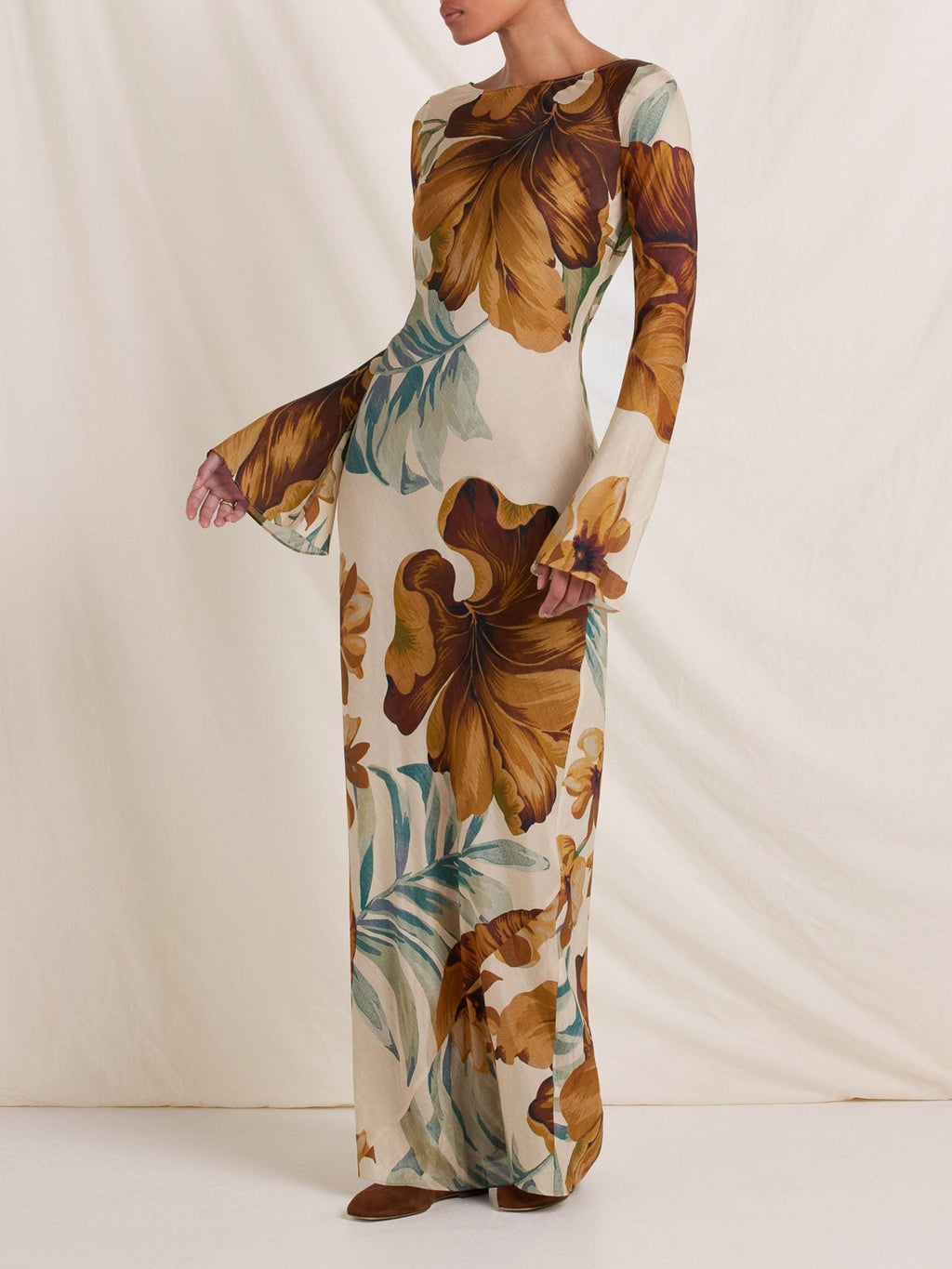 Vestido largo Hand Drawn