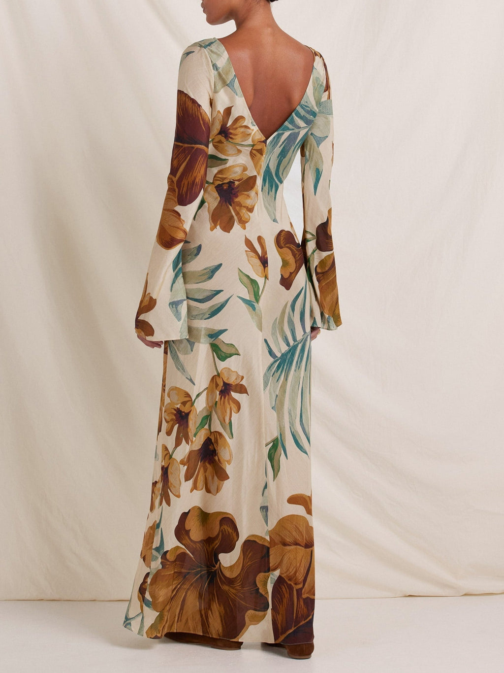 Vestido largo Hand Drawn