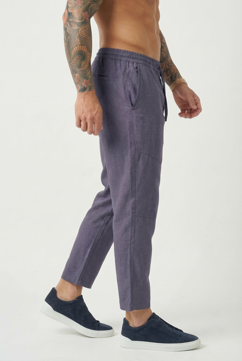 Pantalón corto de lino Kyoto