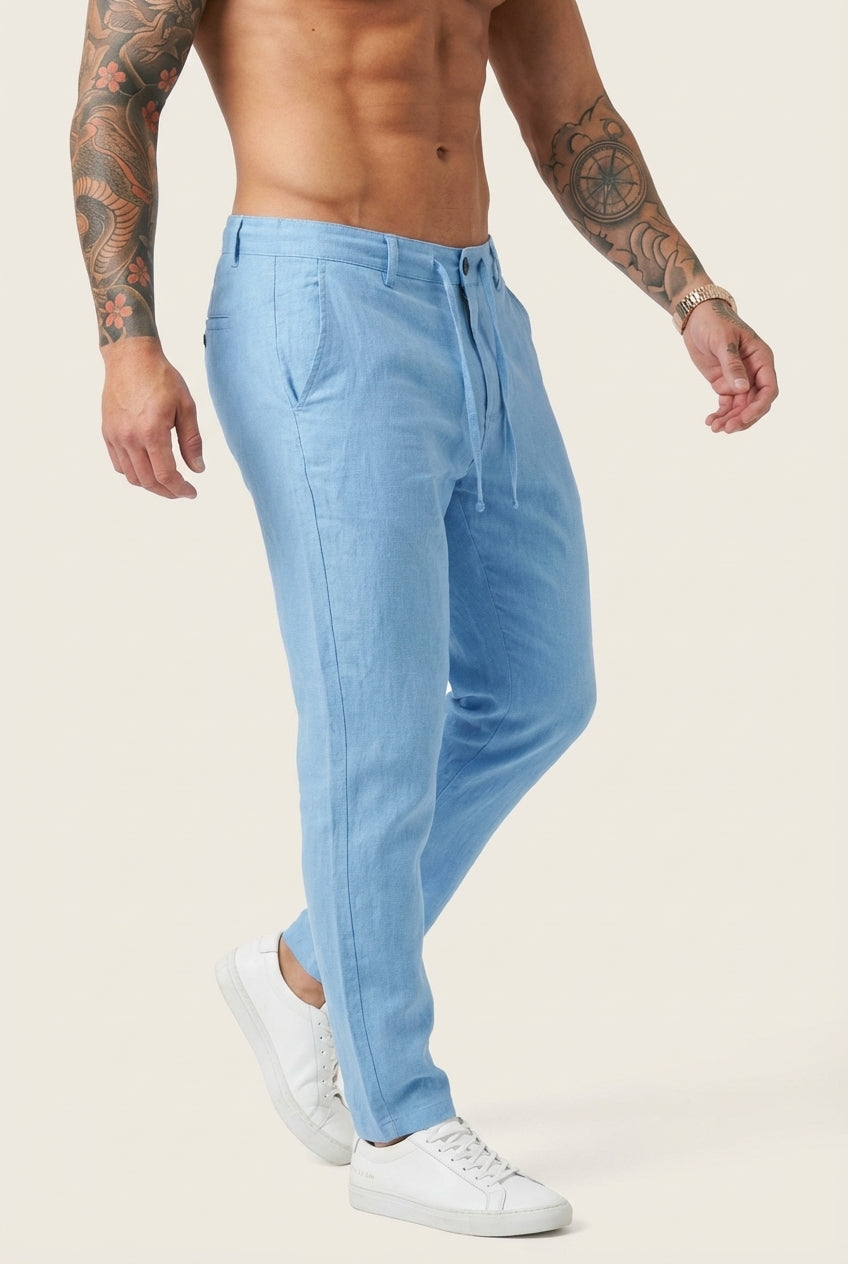Pantalón de lino Coastal Ease