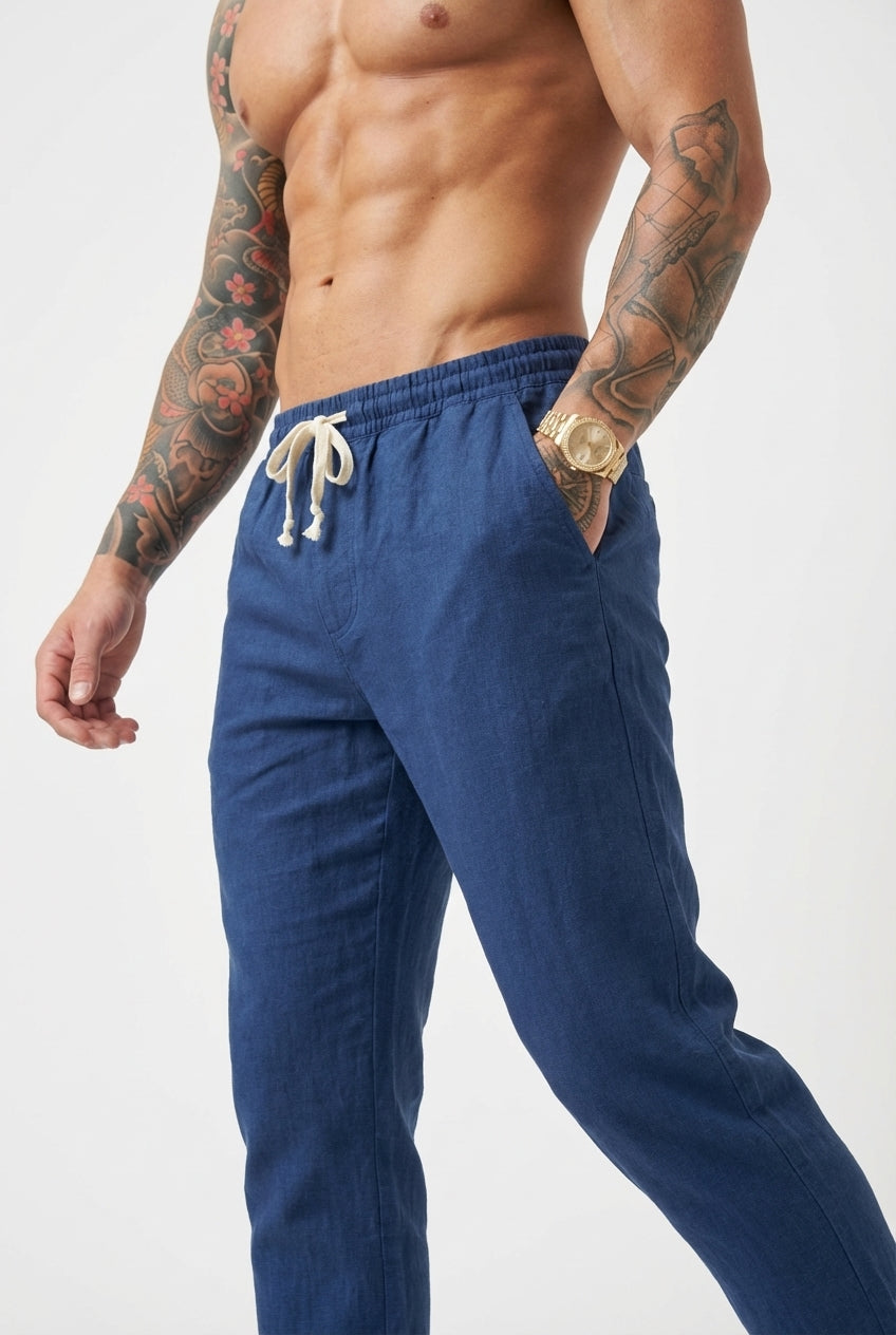 Pantalón de lino Massimo
