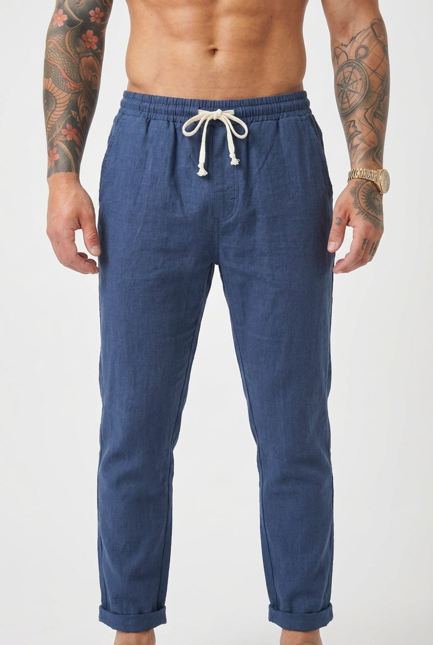 Pantalón de lino Massimo