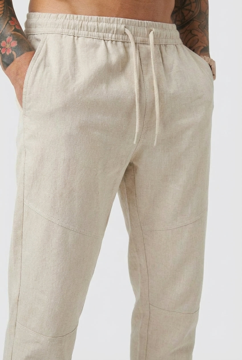 Pantalón corto de lino Kyoto