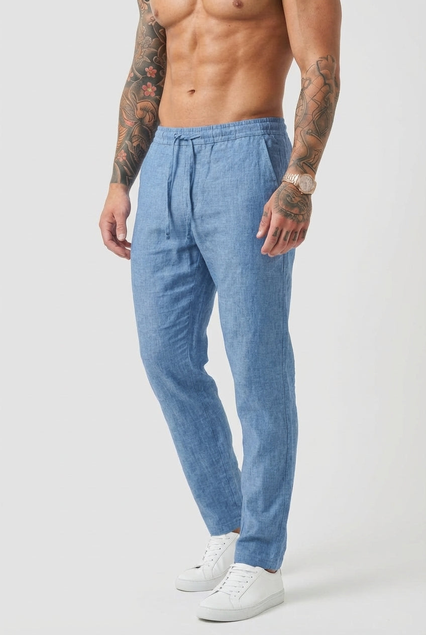 Pantalón de lino Coastal Ease
