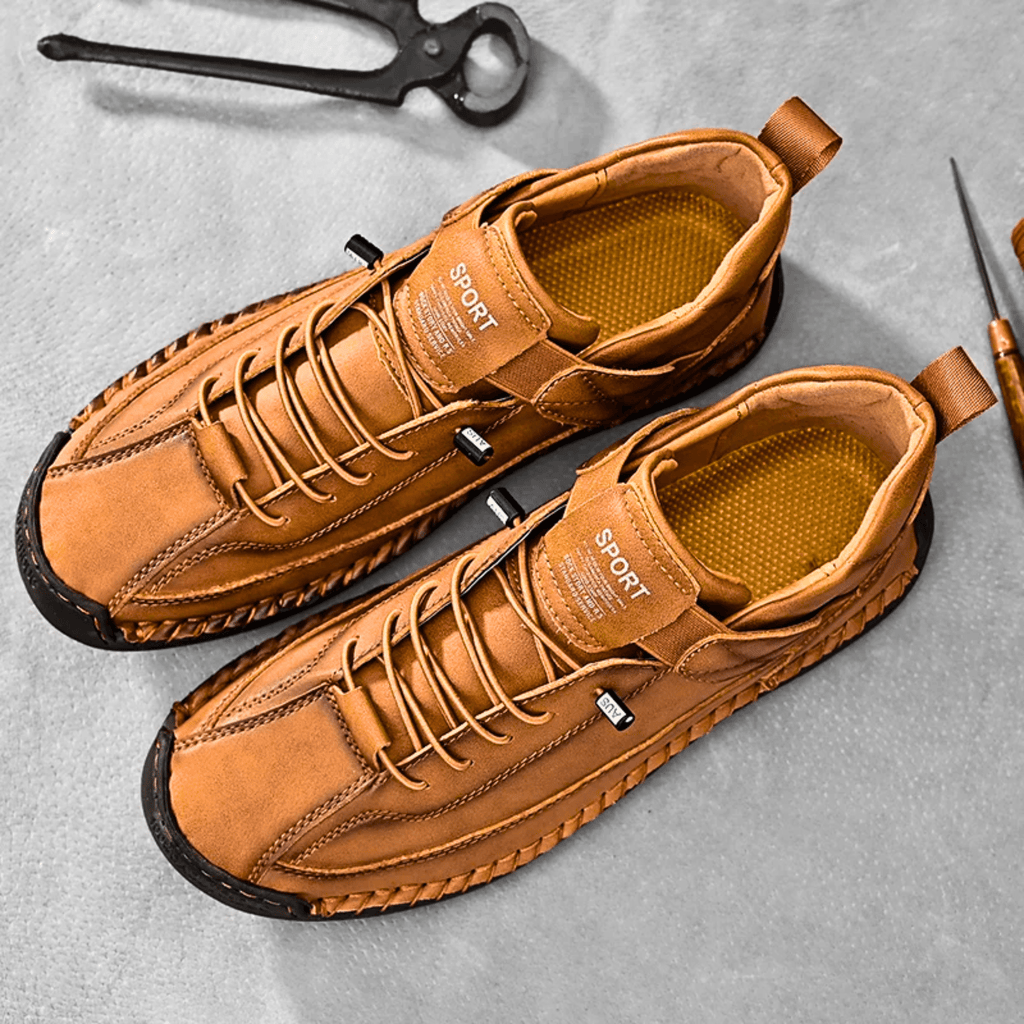 Zapatillas de piel Hutton Artisan