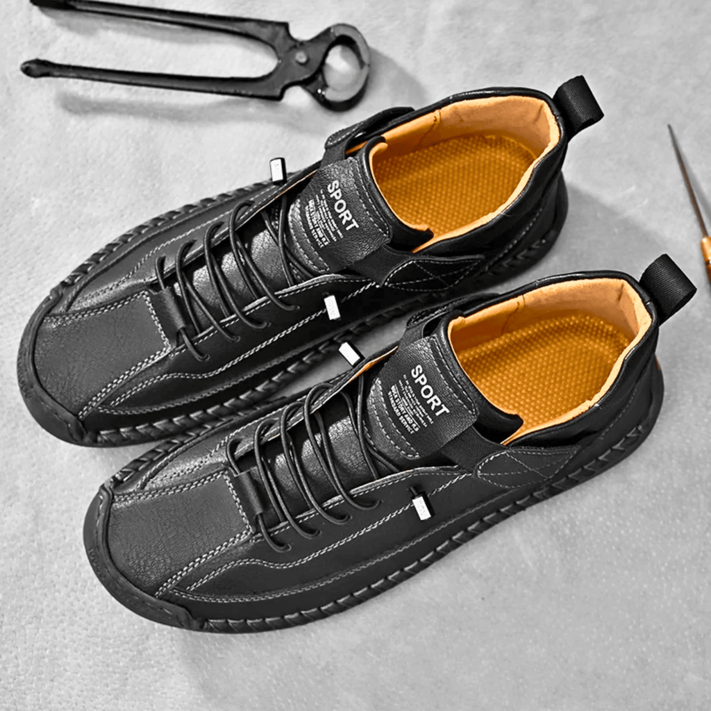 Zapatillas de piel Hutton Artisan