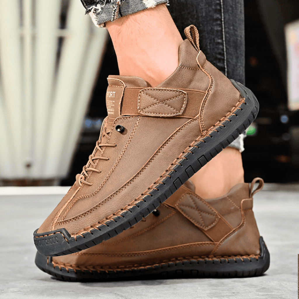 Zapatillas de piel Hutton Artisan