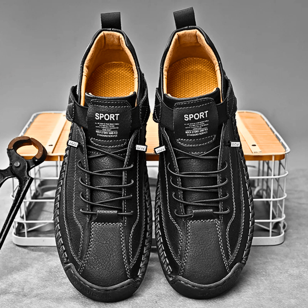 Zapatillas de piel Hutton Artisan
