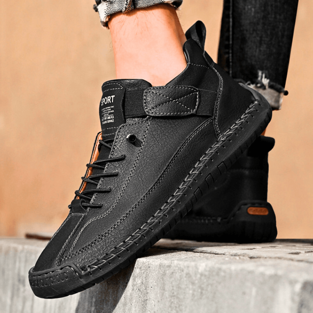 Zapatillas de piel Hutton Artisan