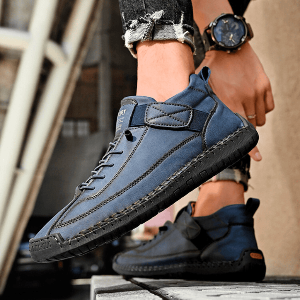 Zapatillas de piel Hutton Artisan