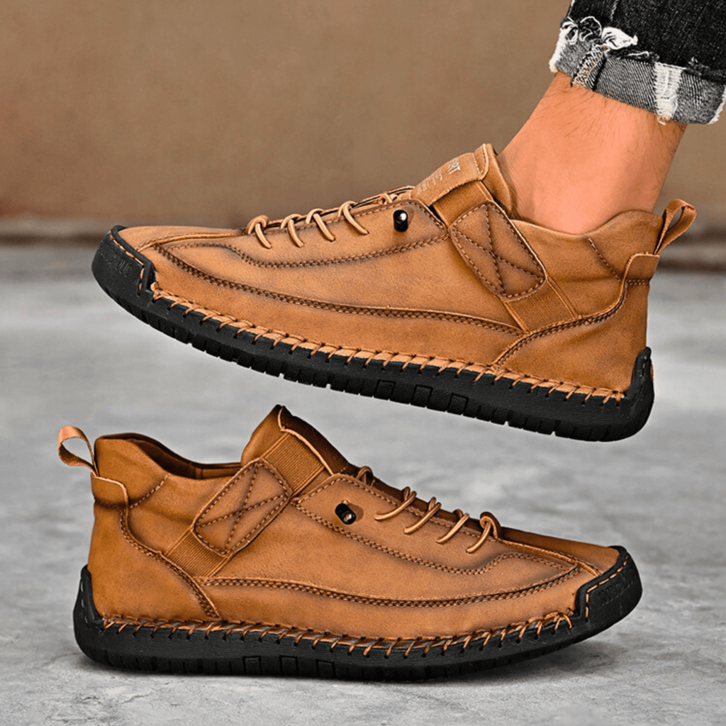 Zapatillas de piel Hutton Artisan