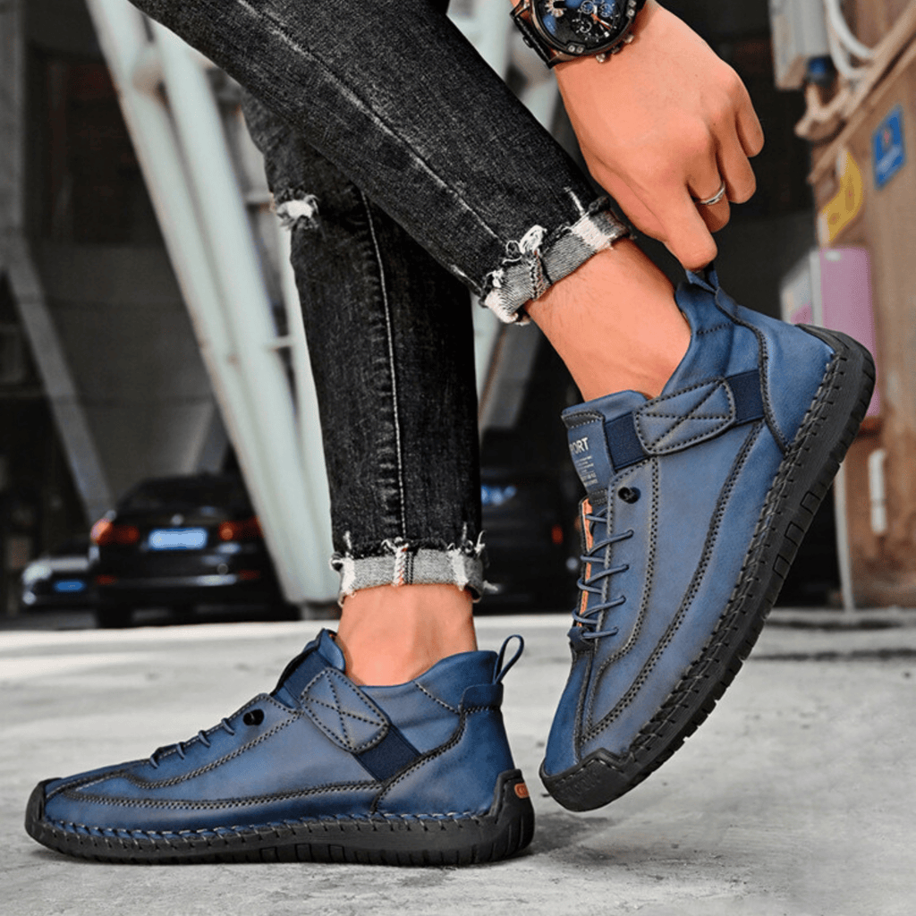 Zapatillas de piel Hutton Artisan