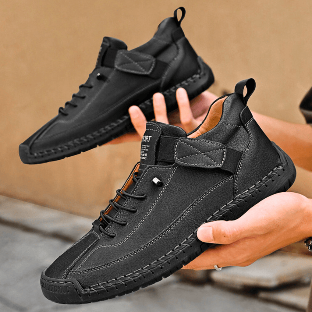 Zapatillas de piel Hutton Artisan