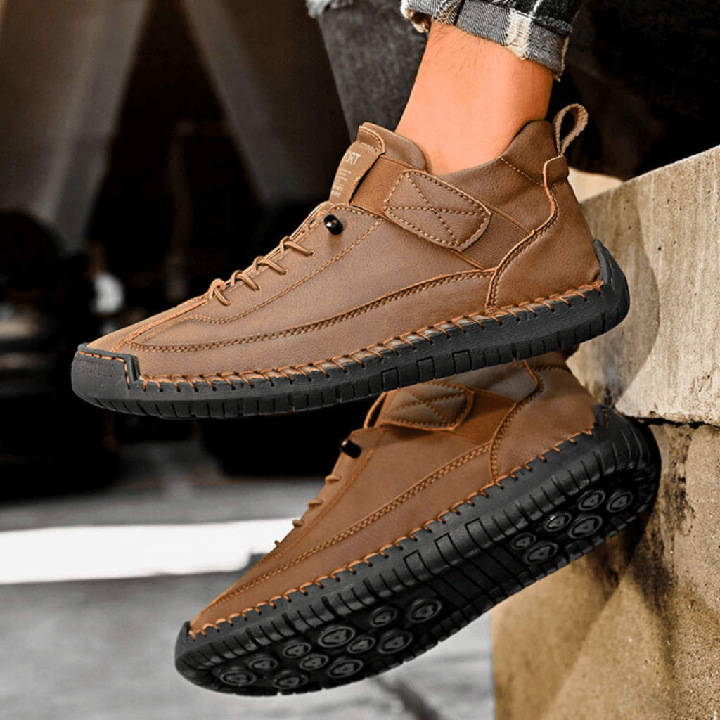 Zapatillas de piel Hutton Artisan