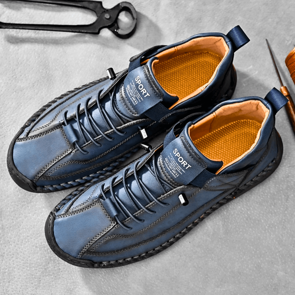 Zapatillas de piel Hutton Artisan