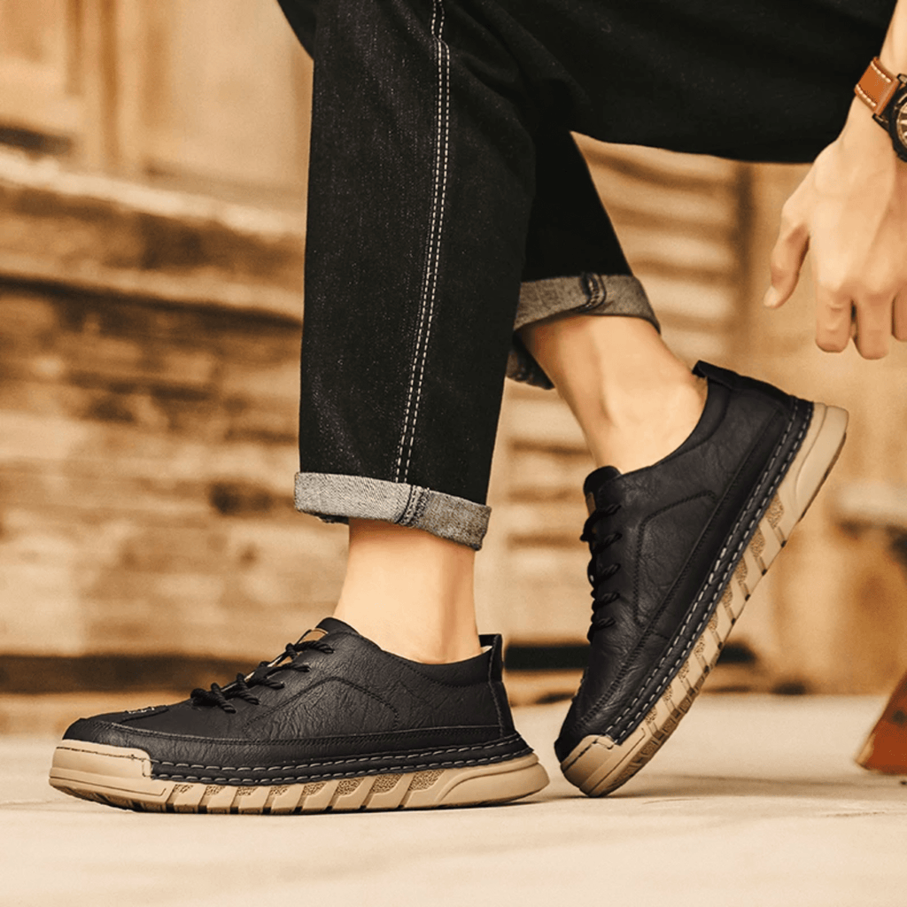 Zapatillas de piel Easton