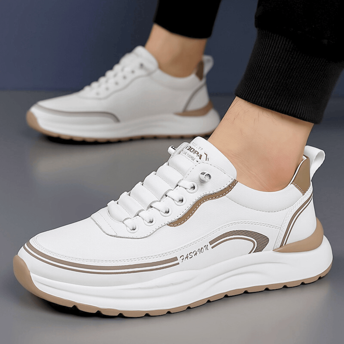 Zapatillas de piel Brixton